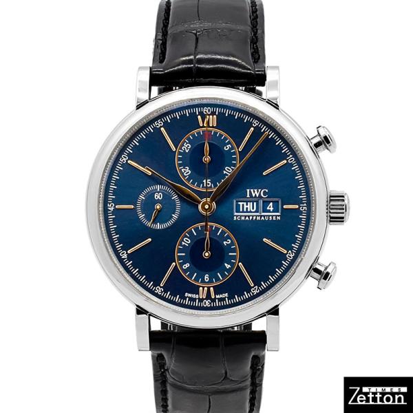 【国際保証書有り】IWC ポートフィノ クロノグラフ IW391036 メンズ USED 中古