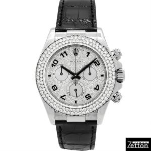 【国際保証書有り】ロレックス ROLEX デイトナ ダイヤベゼル 116589RBR ZER メンズ USED 中古