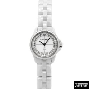 【国際保証書有り】シャネル CHANEL J12 XS フランジダイヤ H5237 レディース USED 中古
