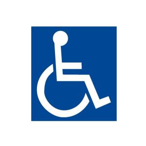 車いすマーク  （障害者マーク） 高品質 反射 マグネットタイプ 【メール便可】