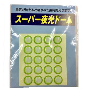 スーパー夜光ドーム 各種 蓄光シール メール便可の詳細画像1