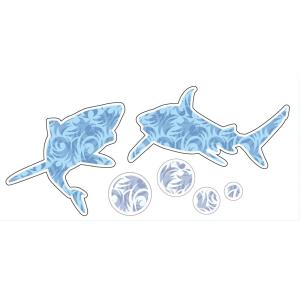 Reflector sticker 【海2】 反射シール リフレクター ステッカー 【メール便可】