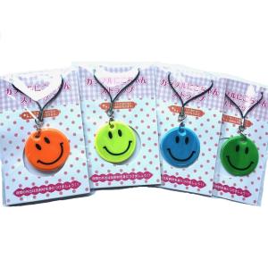 カラフルにこちゃんストラップ 反射 リフレクター ４色セット　可