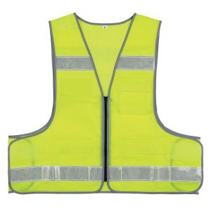 抗菌 パトロール反射ベスト 名入れ不要 差し込み式 