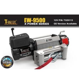 T-MAX 電動ウインチ 12V 6000LBS ATWPRO ダイニーマロープ オフロード