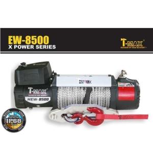 ウインチ１トン T-MAX 電動ウインチ 12V 12500LBS X-Power ダイニーマロープ TMAX