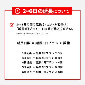 【延長専用】短期レンタルWiFi 1日プランオ...の詳細画像5