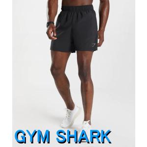 ジムシャーク メンズ ハーフパンツ 膝上 スリムフィット ボディ