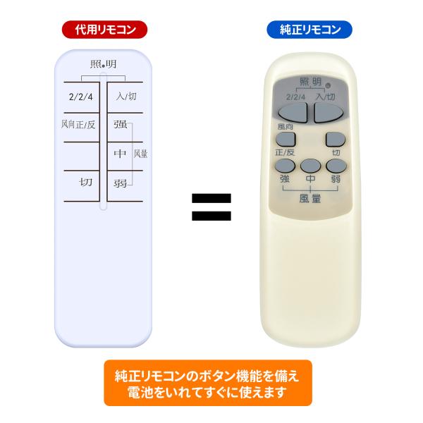 AVTVA VINEX 用の シーリングファンリモコン  照明リモコン TI-CF44WH-RC-C...