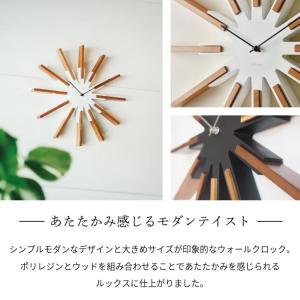 壁掛け時計 時計 おしゃれ かわいい スイープ...の詳細画像1