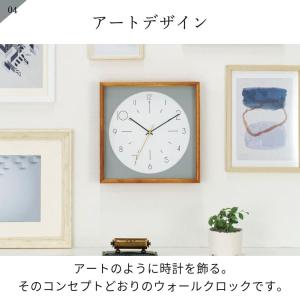 壁掛け時計 おしゃれ かわいい 電波時計 電波...の詳細画像5