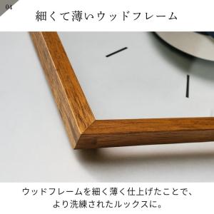 壁掛け時計 おしゃれ かわいい スイープ 静か...の詳細画像5