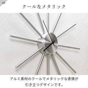 壁掛け時計 ウォールクロック おしゃれ 北欧 ...の詳細画像4