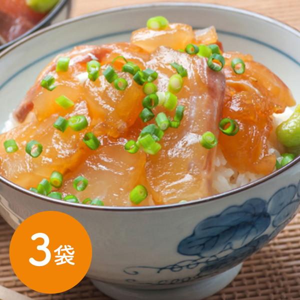 大分 「豊後絆屋」 真鯛の漬け丼（りゅうきゅう）の具セット