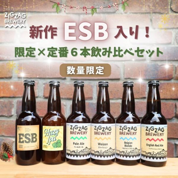 ジグザグ定番＆限定6本飲み比べセット/クラフトビール/無濾過/酵母/ジグザグブルワリー/ZIGZAG...
