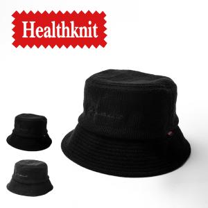 バケットハット メンズ ハット 帽子 ロゴ刺繍 ヘルスニット (291-4120)｜zip