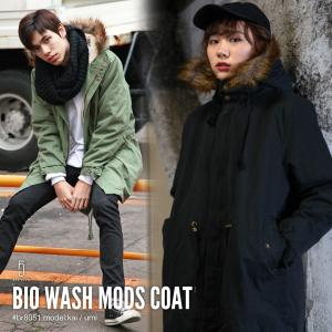 ジップファイブ モッズコート メンズ ミリタリーコート