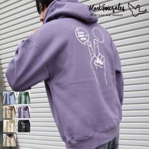 パーカー 別注 Mark Gonzales マークゴンザレス ピースマーク裏起毛プルオーバーパーカー Zozotown Paypayモール店 通販 Paypayモール