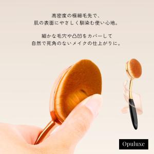 メイクブラシ フェイスブラシ チークブラシ フ...の詳細画像4