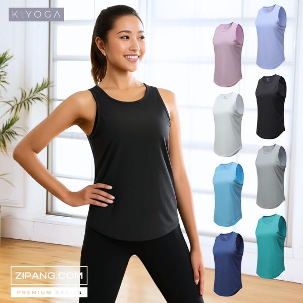 ヨガウェア トップス ピラティス ズンバウェア スポーツウェア レディース ホットヨガウェア フィッ...