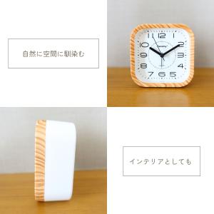 置き時計 目覚まし時計 アナログ おしゃれ 置...の詳細画像2