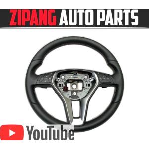 新同！ ベンツ W204 W245 W219 W176 純正 革 ステアリング ハンドル