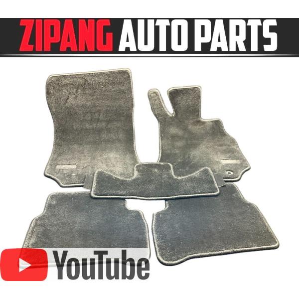 MB215 W212 E350T BT AV 後期 純正 フロアマット ★1台分 ◆右ハンドル車 ★...