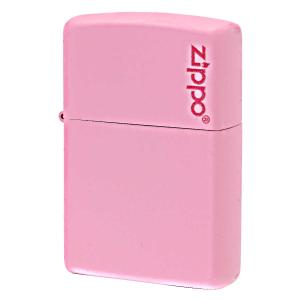 ZIPPO（ジッポー） ジッポライター スリム ピンク マット ジッポ ロゴ