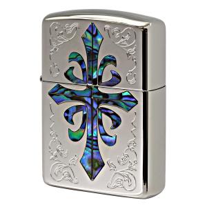ZIPPO Zippo ジッポライター アーマー 花柄 アンテーク ブラス