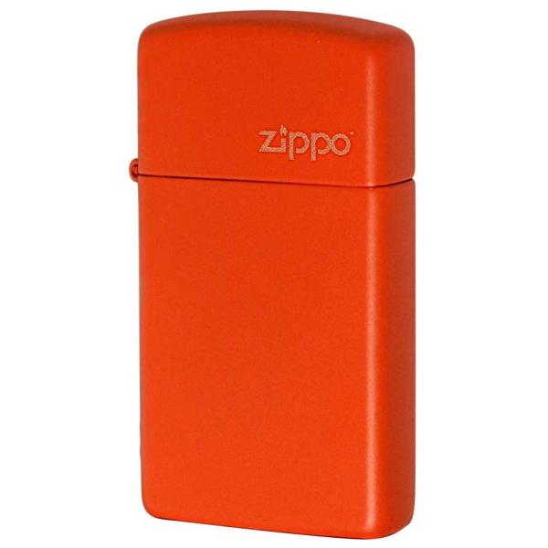 Zippo ジッポライター SLIM Orange Matte スリム オレンジマット 1631ZL...