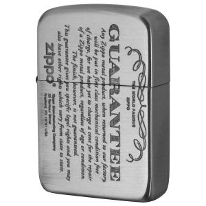 Zippo ジッポライター GUARANTEE No.1941 ギャランティー柄 41GRT-NI メール便可｜zippo-flamingo