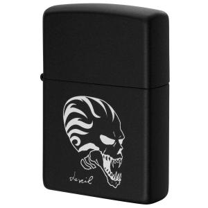 Zippo ジッポライター Processing in USA Black Devil Z218-411677 メール便可｜zippo-flamingo