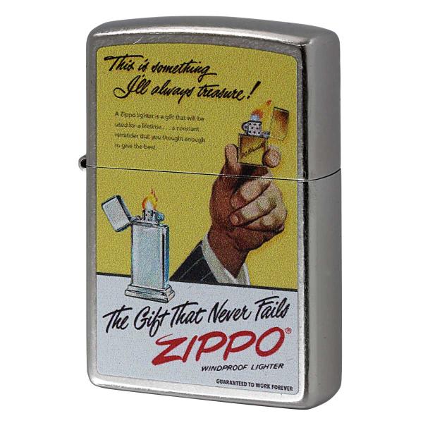 Zippo ジッポライター オールドポスター風 The Gift That Never Fails ...