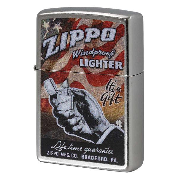 Zippo ジッポライター オールドポスター風 It is gift. Processing in ...