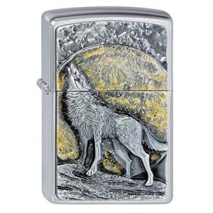 Zippo ジッポライター Wolf at Moonlight 2003038｜zippo-flamingo