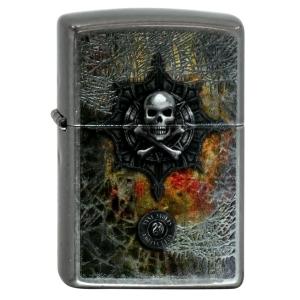 Zippo ジッポライター Anne Stokes Skull & Crossbones 60001418｜zippo-flamingo