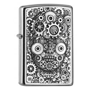 Zippo ジッポライター GEAR HEAD 2005893 メール便可｜zippo-flamingo