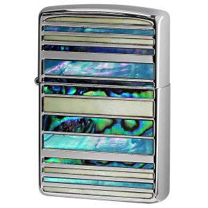 シェル Zippo ジッポライター アーマー モザイクシェル ARMOR Mosaic