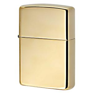 ZIPPO（ジッポー） ジッポライター 無地 真鍮無垢 ブラス つや消し