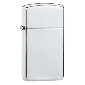 Zippo ジッポライター Sterling Silver スターリングシルバー 純銀 ポリッシュ スリム No.1500｜zippo-flamingo