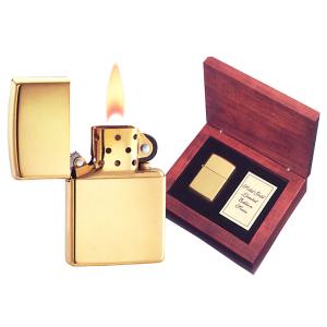 Zippo ジッポ ジッポー ライター No.195 金無垢...