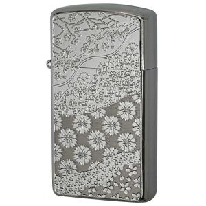 Zippo ジッポライター Metal Plate 真鍮板メタルプレート 16MP-桜 メール便可｜zippo-flamingo