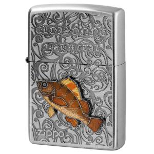 ZIPPO（ジッポー） ジッポライター カジキ ヴィンテージ 七宝メタル