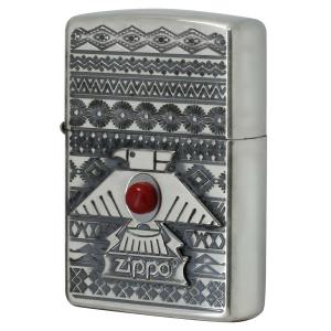 Zippo ジッポライター Thunderbird サンダーバード RD Silver Oxidized｜zippo-flamingo