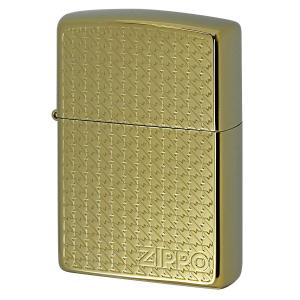 Zippo ジッポライター Houndstooth Titanium Coationg 千鳥格子 チタニュームコーティング ゴールド TC-Gold メール便可｜zippo-flamingo