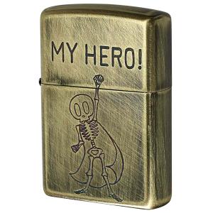 スカル（ZIPPO） Zippo ジッポライター スカル ドクロ 骸骨 真鍮
