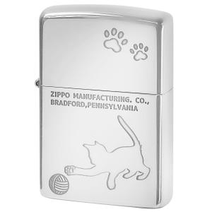 Zippo ジッポライター CAT Series キャットシリーズ Charming Gesture 愛くるしい仕草 2NI-CAT1 メール便可｜zippo-flamingo