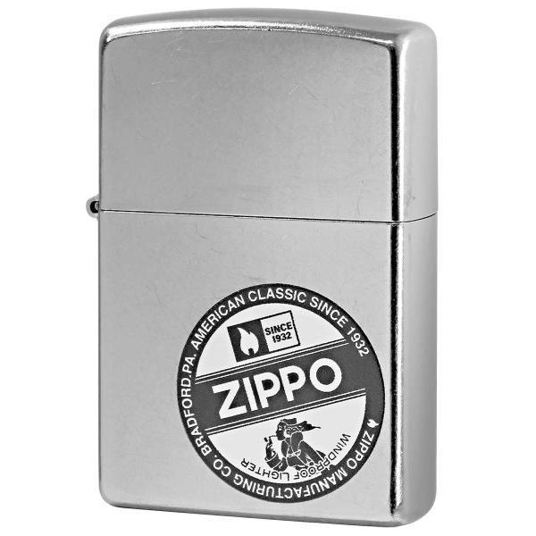 Zippo ジッポライター ZIPPO LOGO Stump White 207-LOGOW メール...