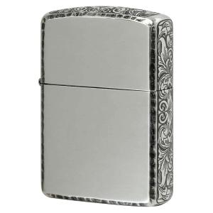 ZIPPO（ジッポー） 純銀 スターリングシルバー 一点物 手彫り 5面彫刻