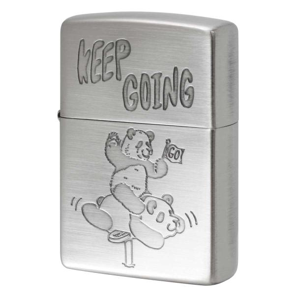 Zippo ジッポライター NAGOMI animal KEEP GOING パンダ メッセージ 2...